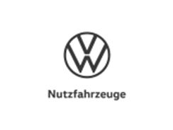 Das Bild zeigt das VW Nutzfahrzeuge Logo